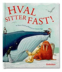 Hval sitter fast!